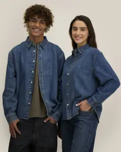 Bild på Palmer The unisex denim overshirt