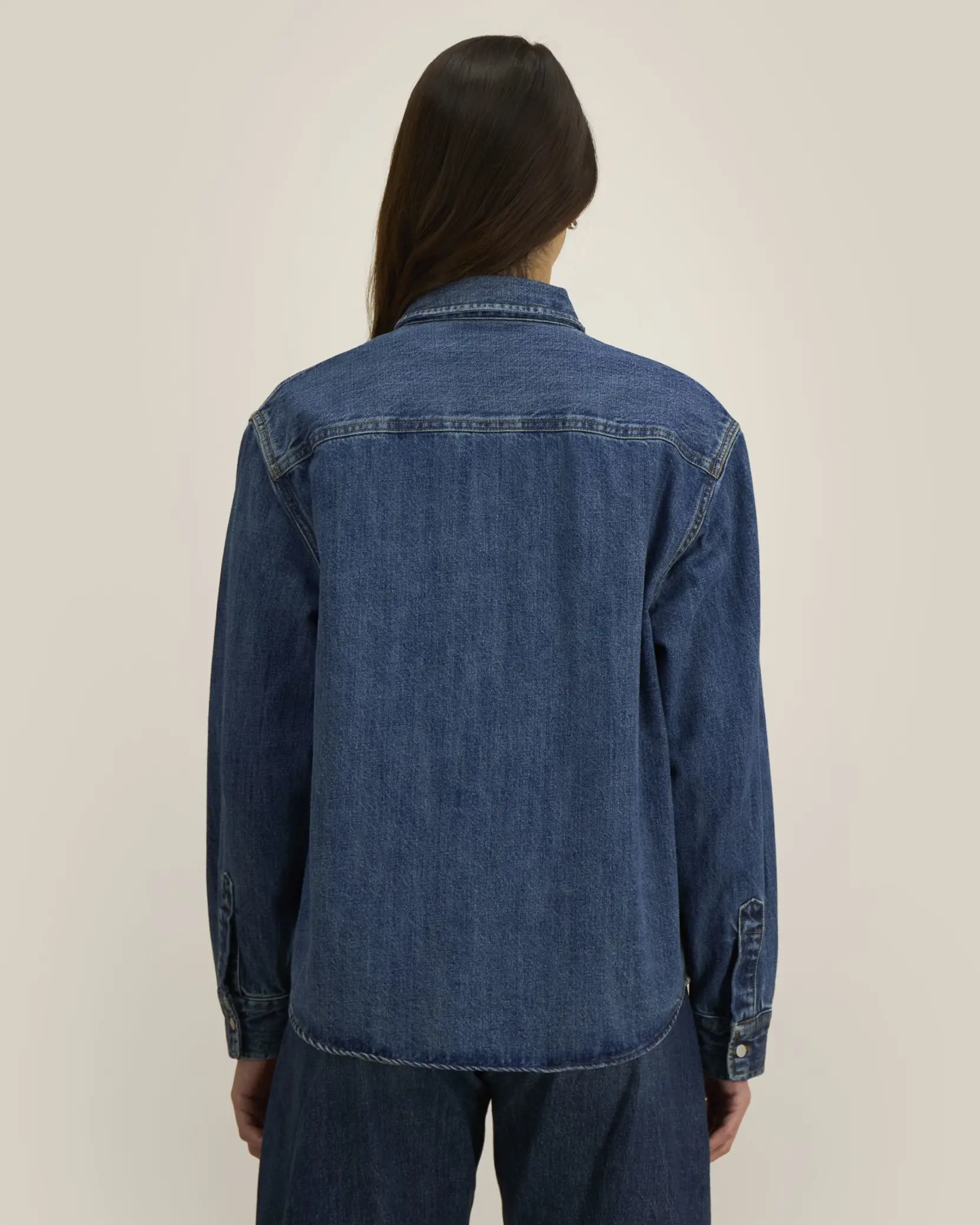 Bild på Palmer The unisex denim overshirt Bild på Palmer The unisex denim overshirt