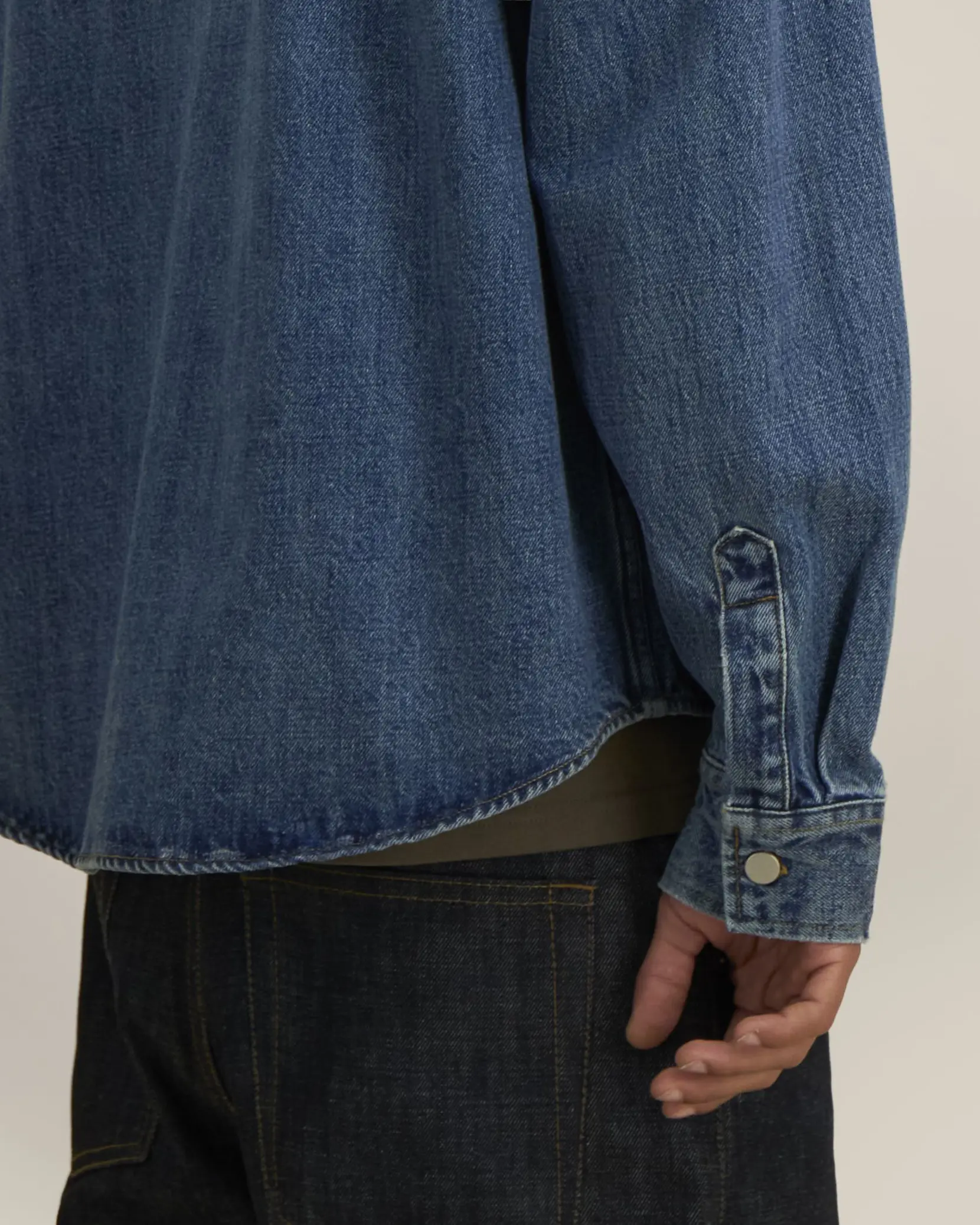 Bild på Palmer The unisex denim overshirt Bild på Palmer The unisex denim overshirt
