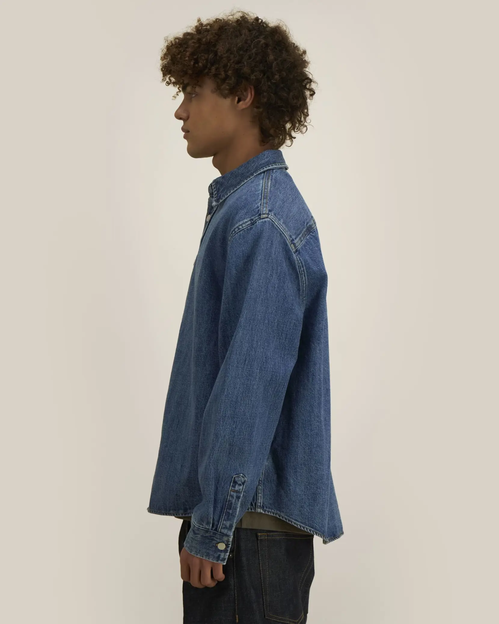 Bild på Palmer The unisex denim overshirt Bild på Palmer The unisex denim overshirt