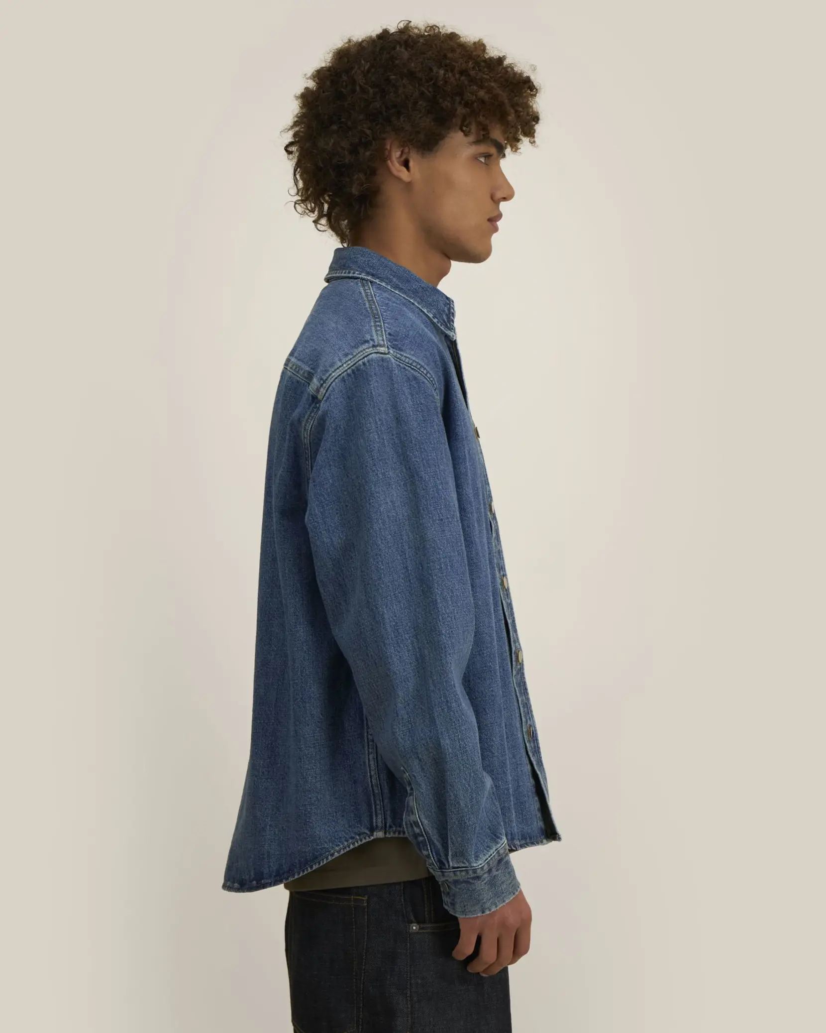Bild på Palmer The unisex denim overshirt Bild på Palmer The unisex denim overshirt
