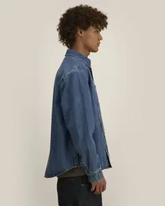 Bild på Palmer The unisex denim overshirt