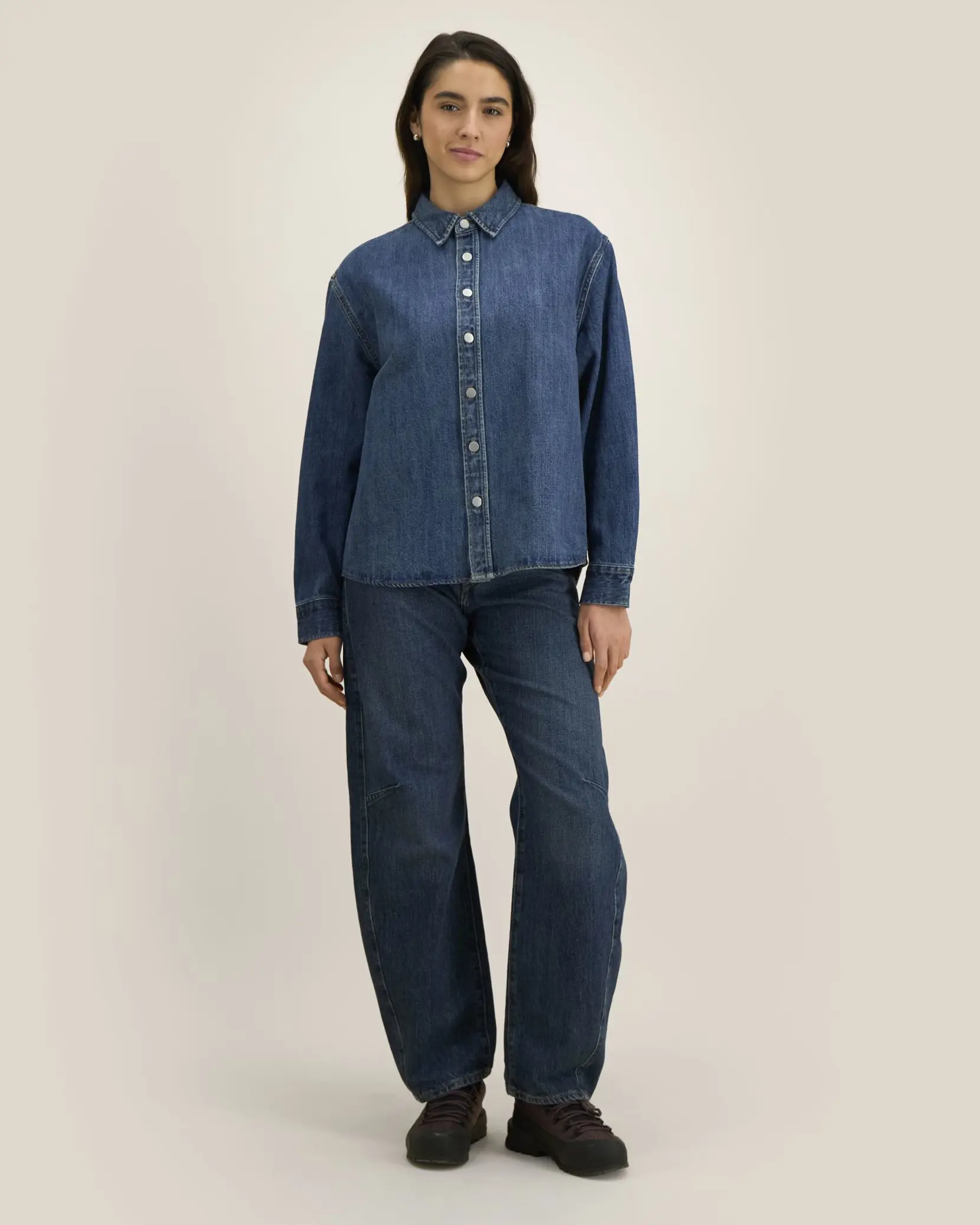 Bild på Palmer The unisex denim overshirt Bild på Palmer The unisex denim overshirt