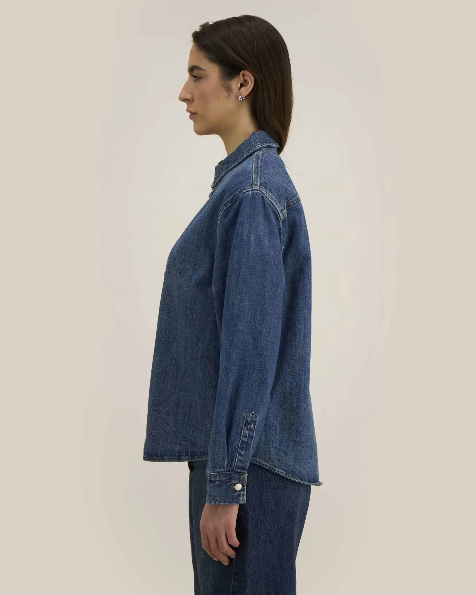 Bild på Palmer The unisex denim overshirt Bild på Palmer The unisex denim overshirt