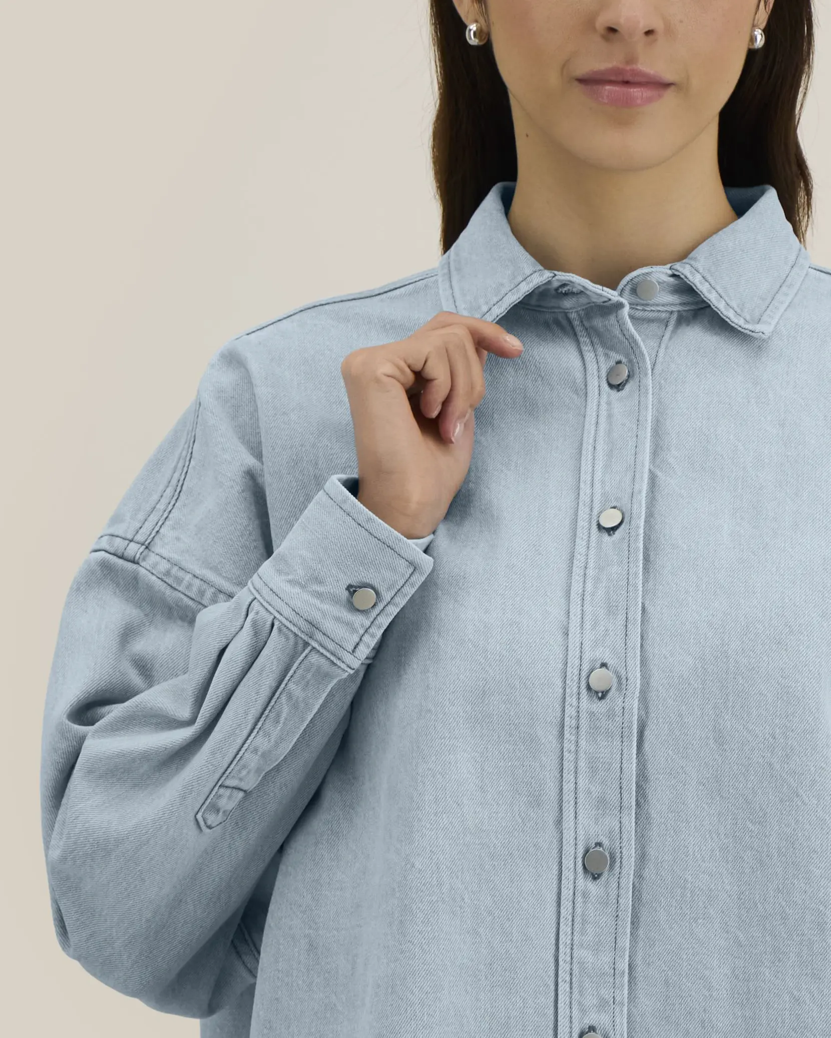 Bild på Stella Ember The women's denim overshirt Bild på Stella Ember The women's denim overshirt
