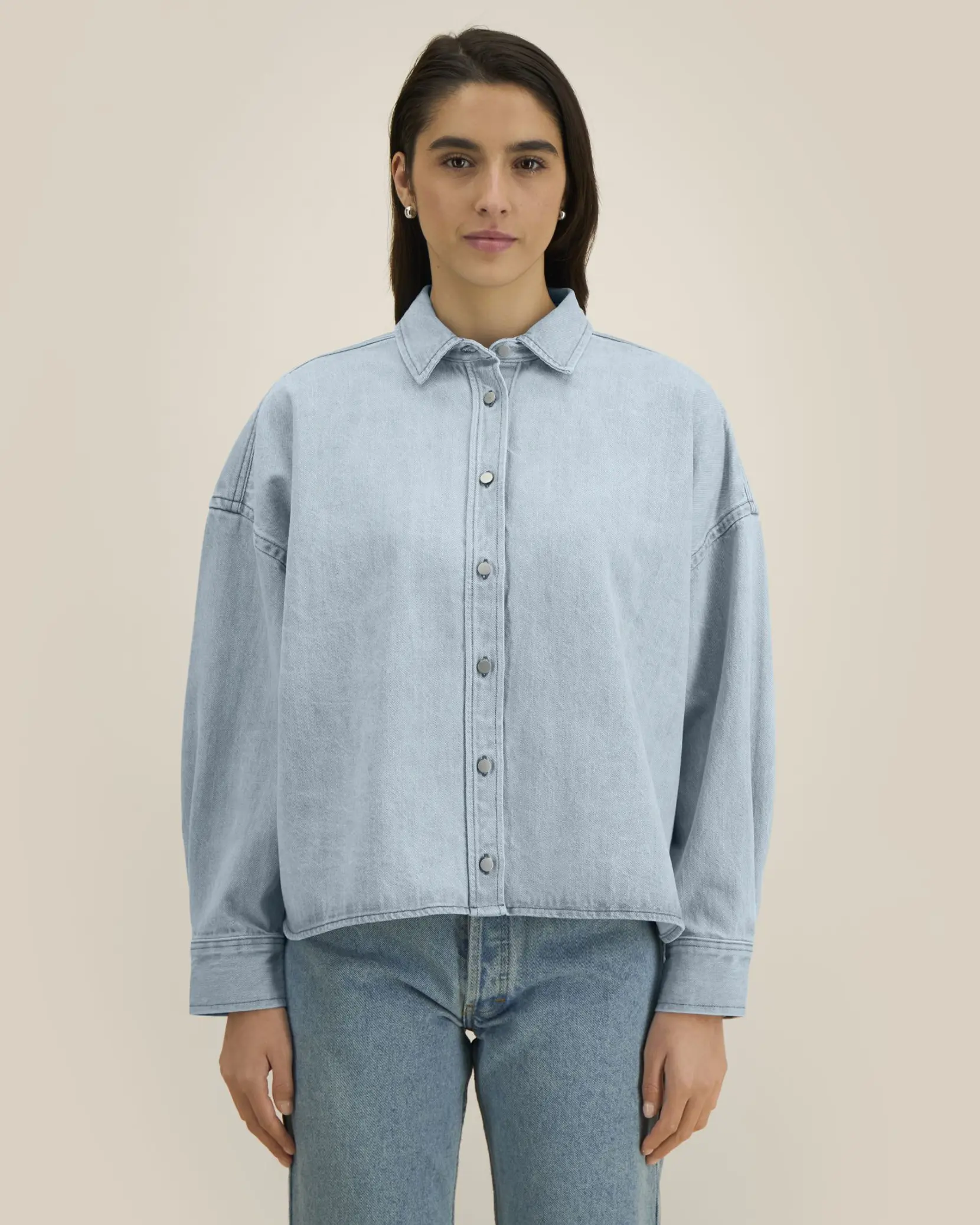 Bild på Stella Ember The women's denim overshirt Bild på Stella Ember The women's denim overshirt