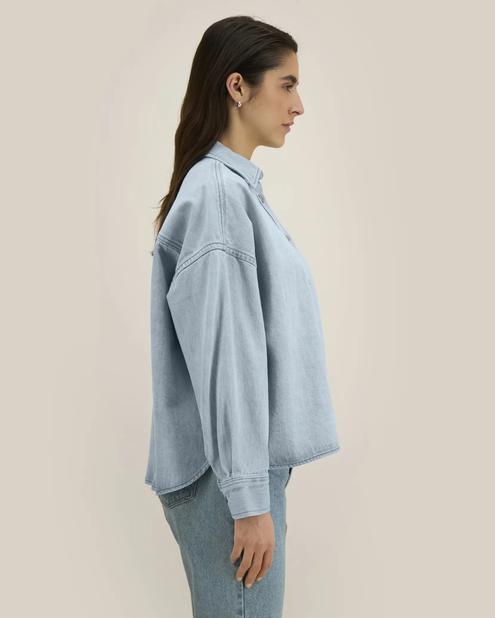 Bild på Stella Ember The women's denim overshirt Bild på Stella Ember The women's denim overshirt