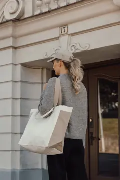 Bild på BEAU AWARE™ 400 gsm återvunnen canvas allround shoppingväska