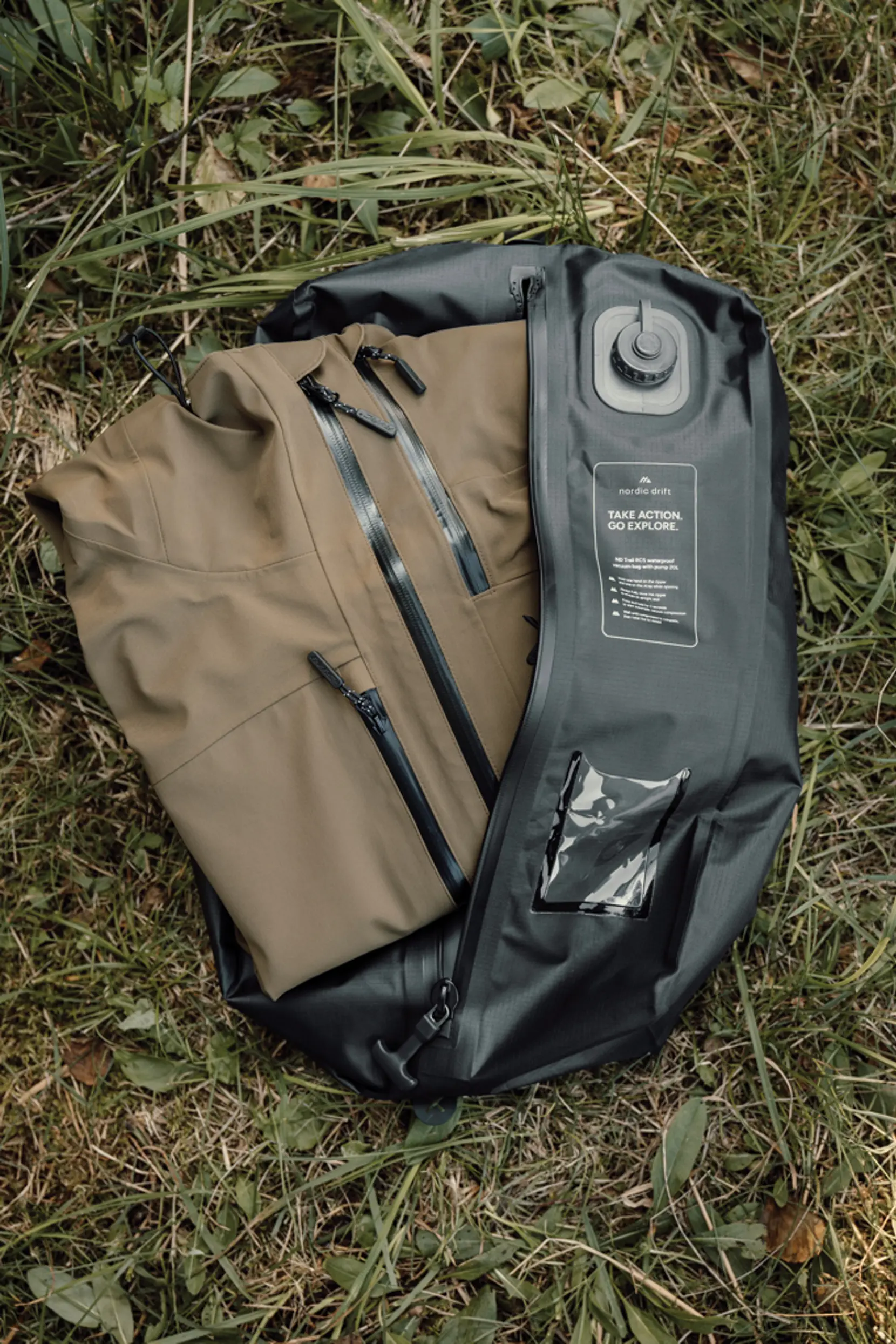 Bild på Nordic Drift Trail RCS IPX 8 Vakuumpåse med pump 20L