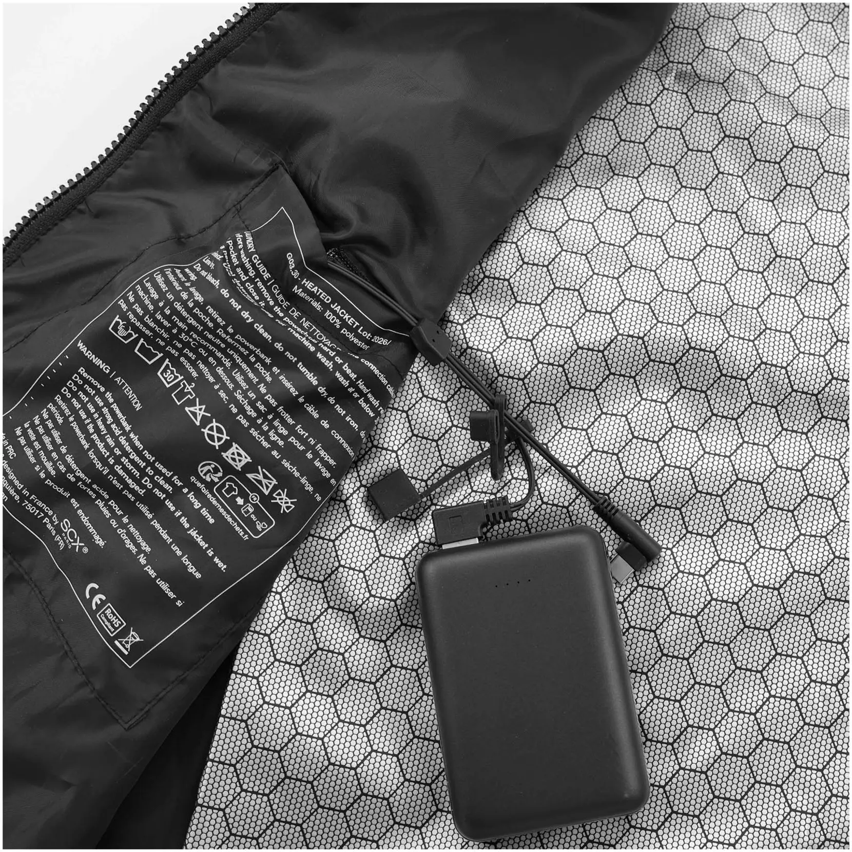 Bild på SCX.design G03 ThermoVest uppvärmd väst Bild på SCX.design G03 ThermoVest uppvärmd väst