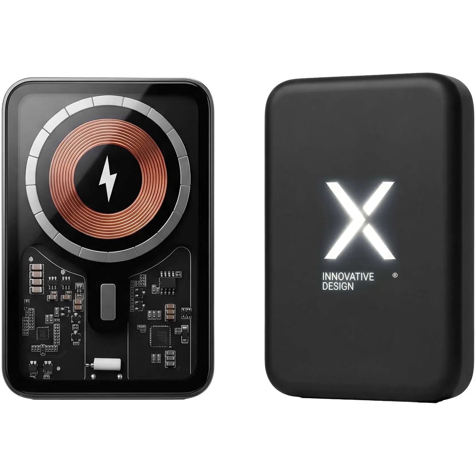 Bild på SCX.design P42 MagLED 10 000 mAh magnetisk powerbank