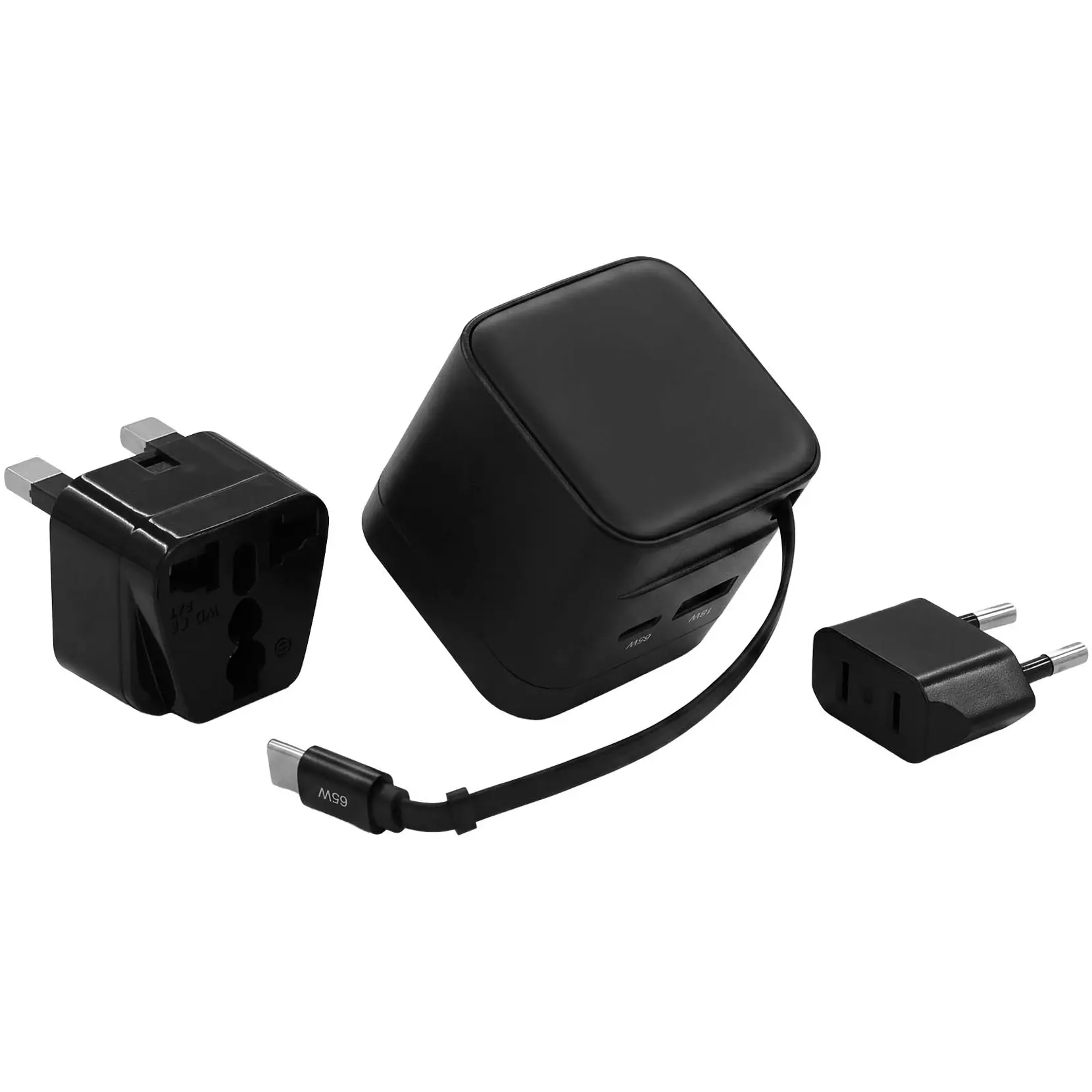 Bild på SCX.design T21 65 W reseadapter