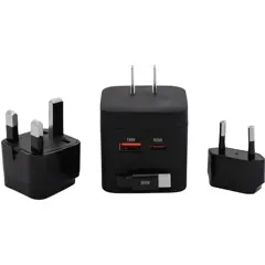 Bild på SCX.design T21 65 W reseadapter