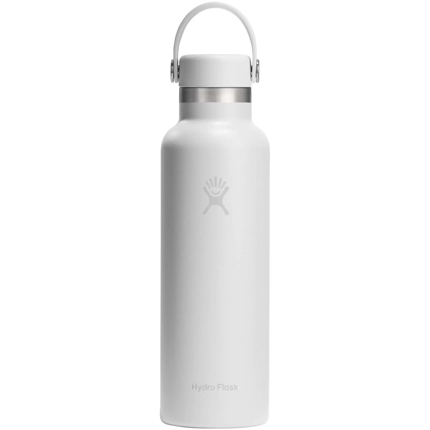 Bild på Hydra Flask Standard Mouth 621ml isolerad vattenflaska i rostfritt stål med lock med sugrör Bild på Hydra Flask Standard Mouth 621ml isolerad vattenflaska i rostfritt stål med lock med sugrör