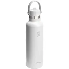 Bild på Hydra Flask Standard Mouth 621ml isolerad vattenflaska i rostfritt stål