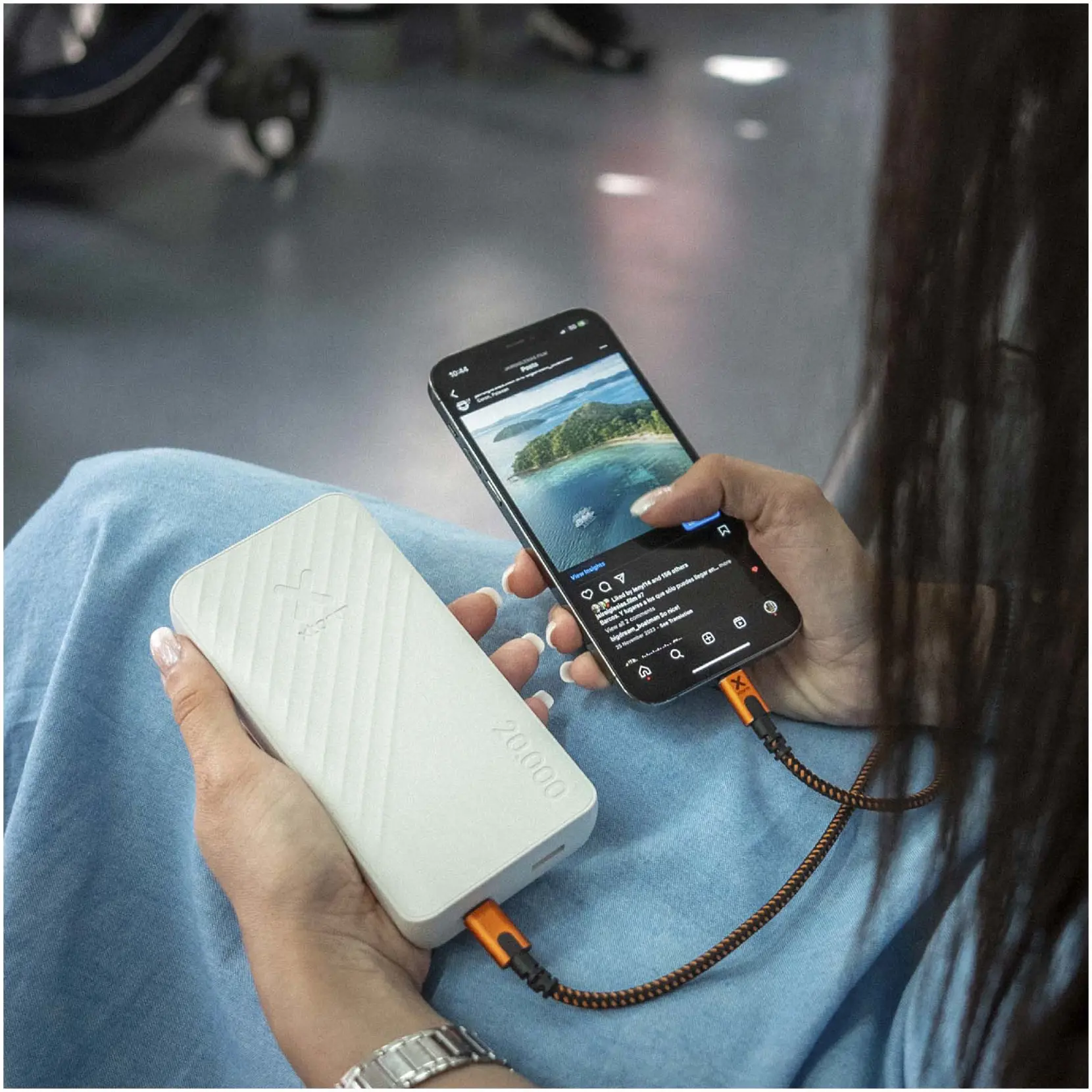 Bild på Xtorm Go2 20W 20 000mAh powerbank med snabbladdning Bild på Xtorm Go2 20W 20 000mAh powerbank med snabbladdning