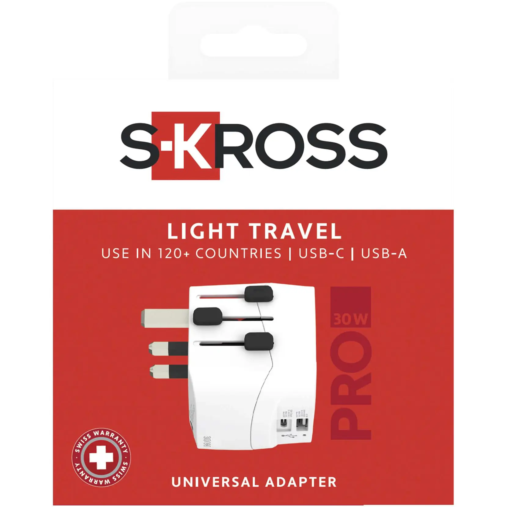 Bild på SKROSS® PRO Light USB AC30PD världsadapter Bild på SKROSS® PRO Light USB AC30PD världsadapter