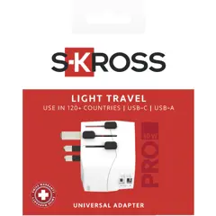 Bild på SKROSS® PRO Light USB AC30PD världsadapter