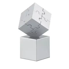 Bild på 3D pussel