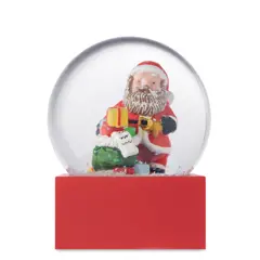 Bild på Snöboll glasprydnad