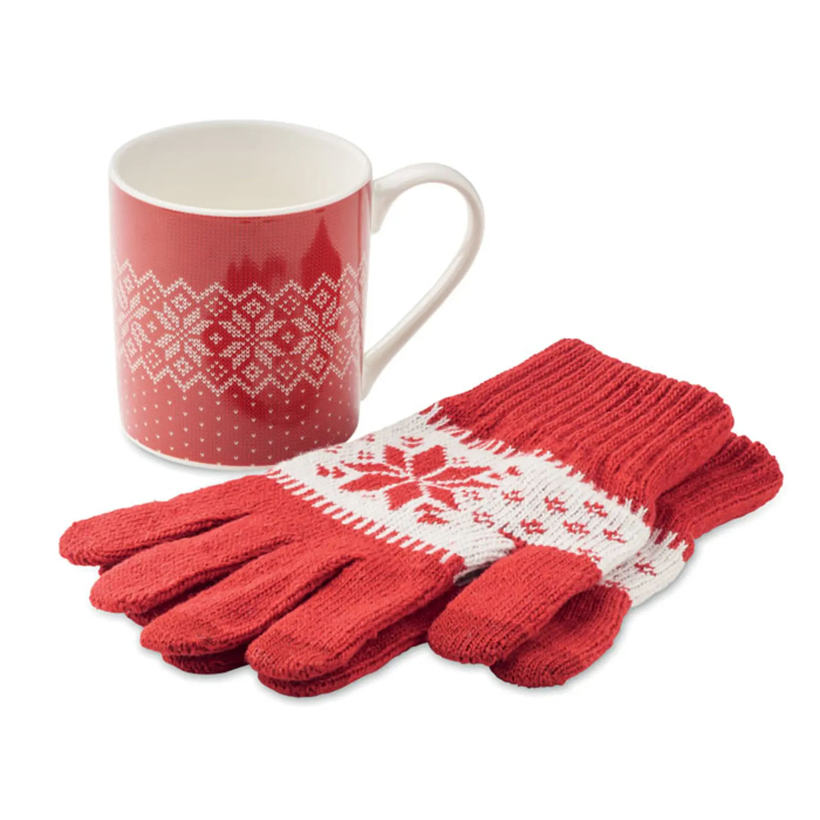 Bild på Julpresentset mugg/vante Bild på Julpresentset mugg/vante