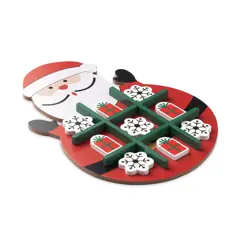 Bild på Jul tic tac toe i trä