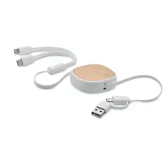 Bild på USB-laddkabel inrullningsbar