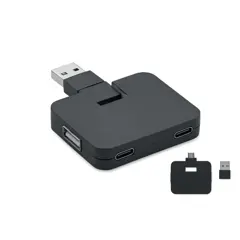 Bild på USB-hubb med 4 portar