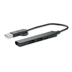 Bild på USB 4 portar hubb 19 cm