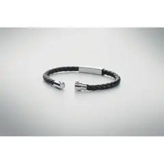 Bild på Armband i flätat konstläder