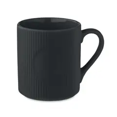 Bild på Matt ribbad keramikmugg 340 ml