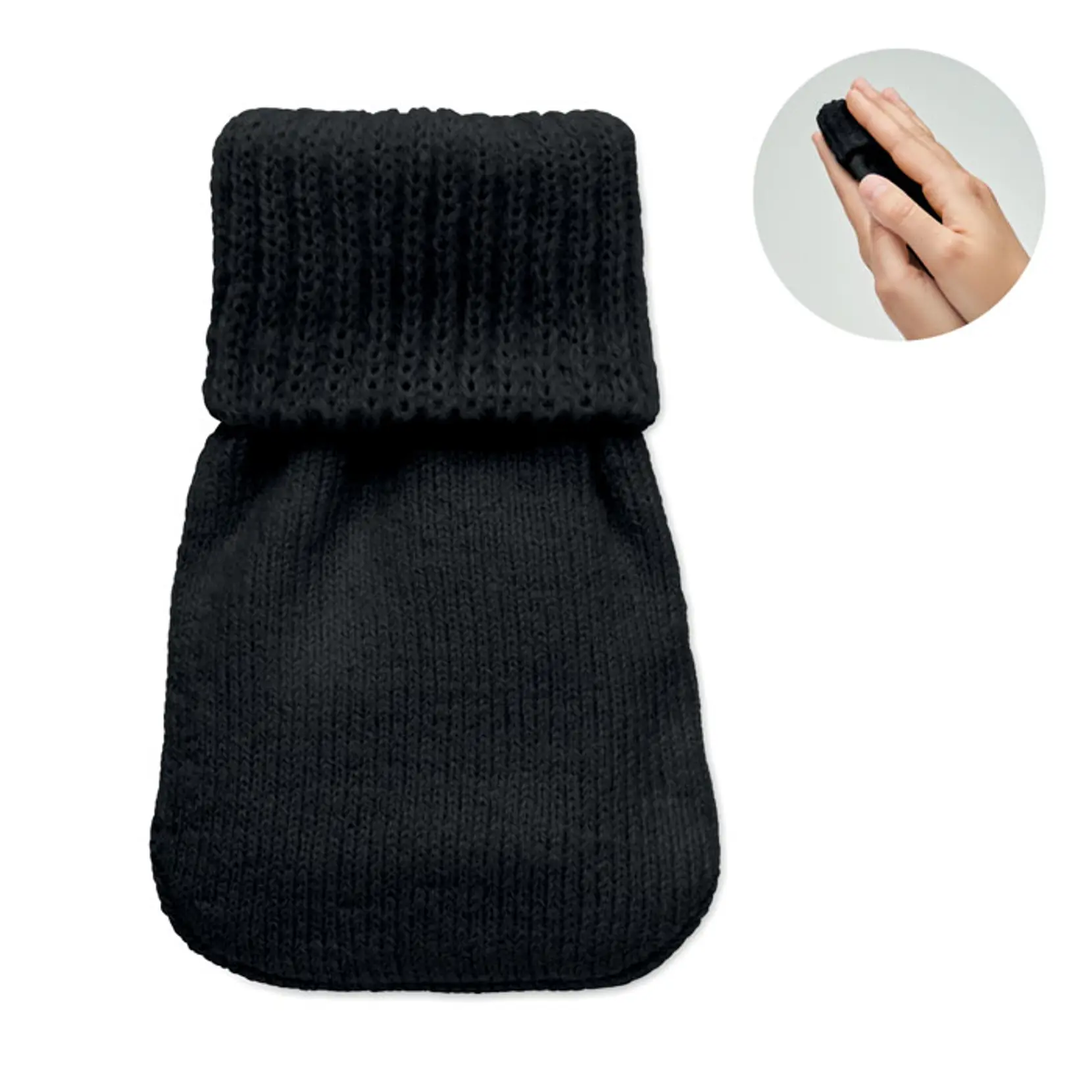 Bild på Handvärmare stickad polyester Bild på Handvärmare stickad polyester