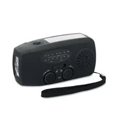 Bild på Bärbar radio med LED-ficklampa MO2746-
