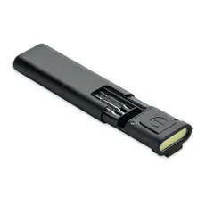 Bild på COB-lampa med skruvmejselsats