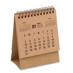 Bild på 4-årig skrivbordskalender