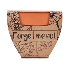 Bild på Terracotta skål 'forget me not'