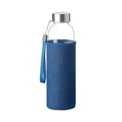 Bild på Glasflaska i jeansfodral 500 ml