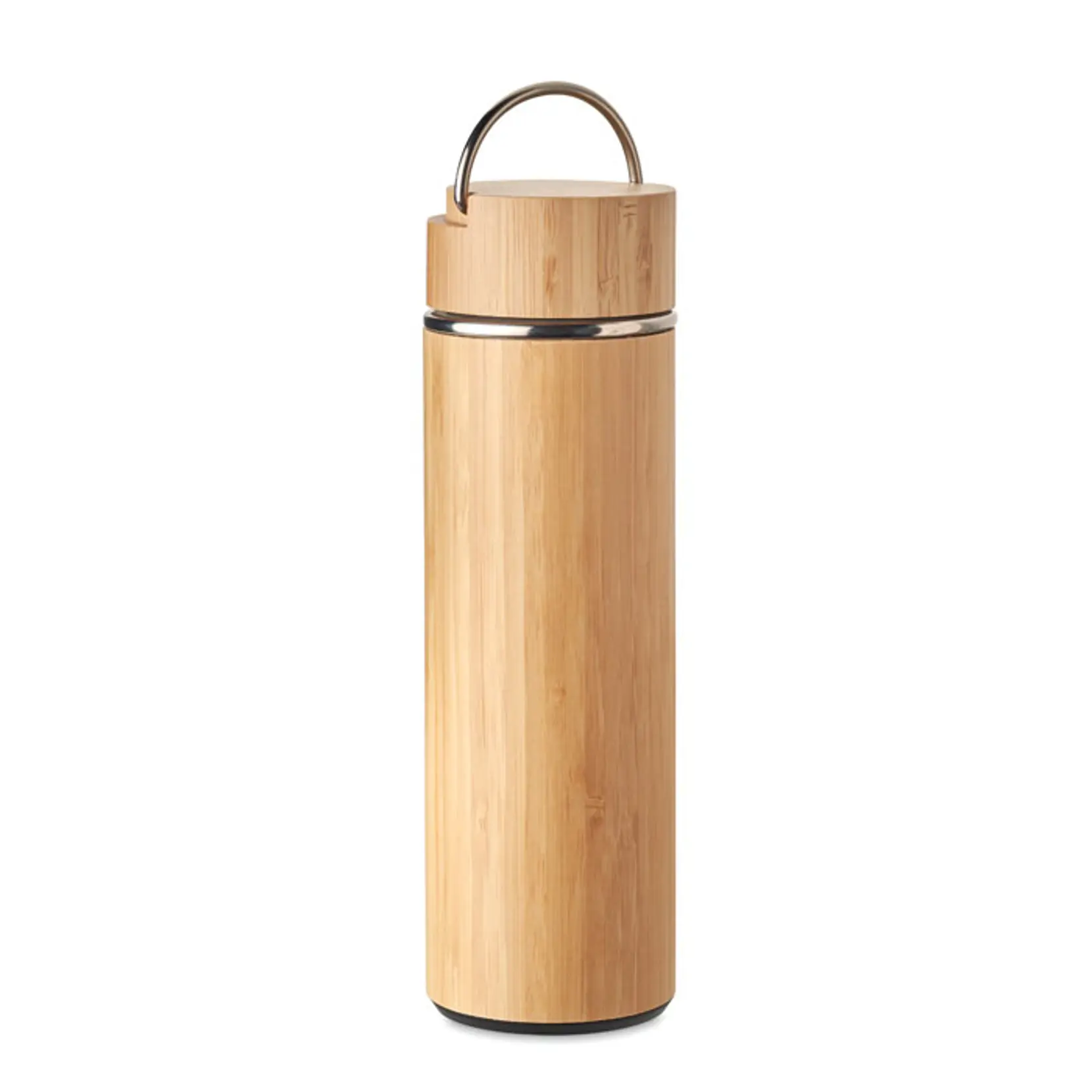 Bild på Termos Bambu/rostfritt 400ml Bild på Termos Bambu/rostfritt 400ml