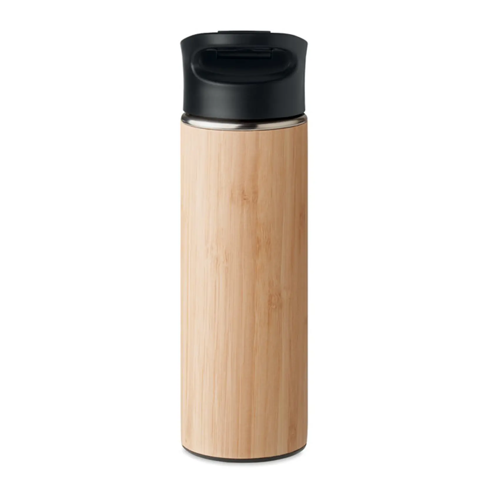 Bild på Termoflaska med bambu 450ml Bild på Termoflaska med bambu 450ml
