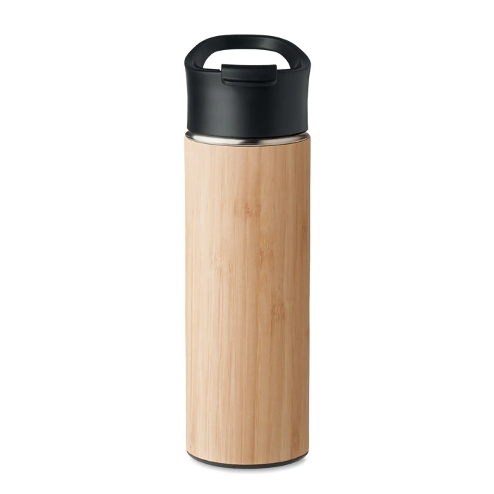 Bild på Termoflaska med bambu 450ml Bild på Termoflaska med bambu 450ml