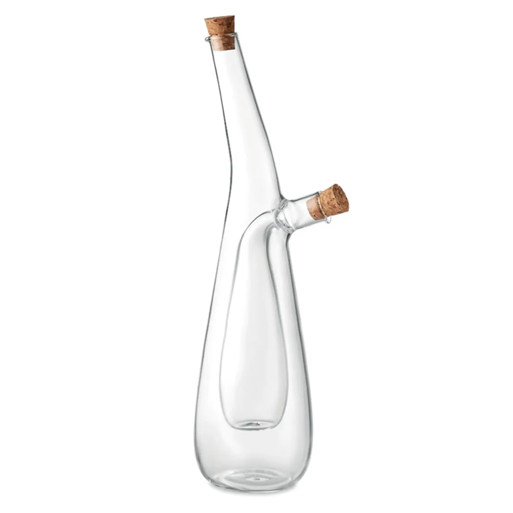 Bild på Olje- och vinägerflaska i glas Bild på Olje- och vinägerflaska i glas