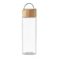 Bild på Glasflaska med bambulock 500ml