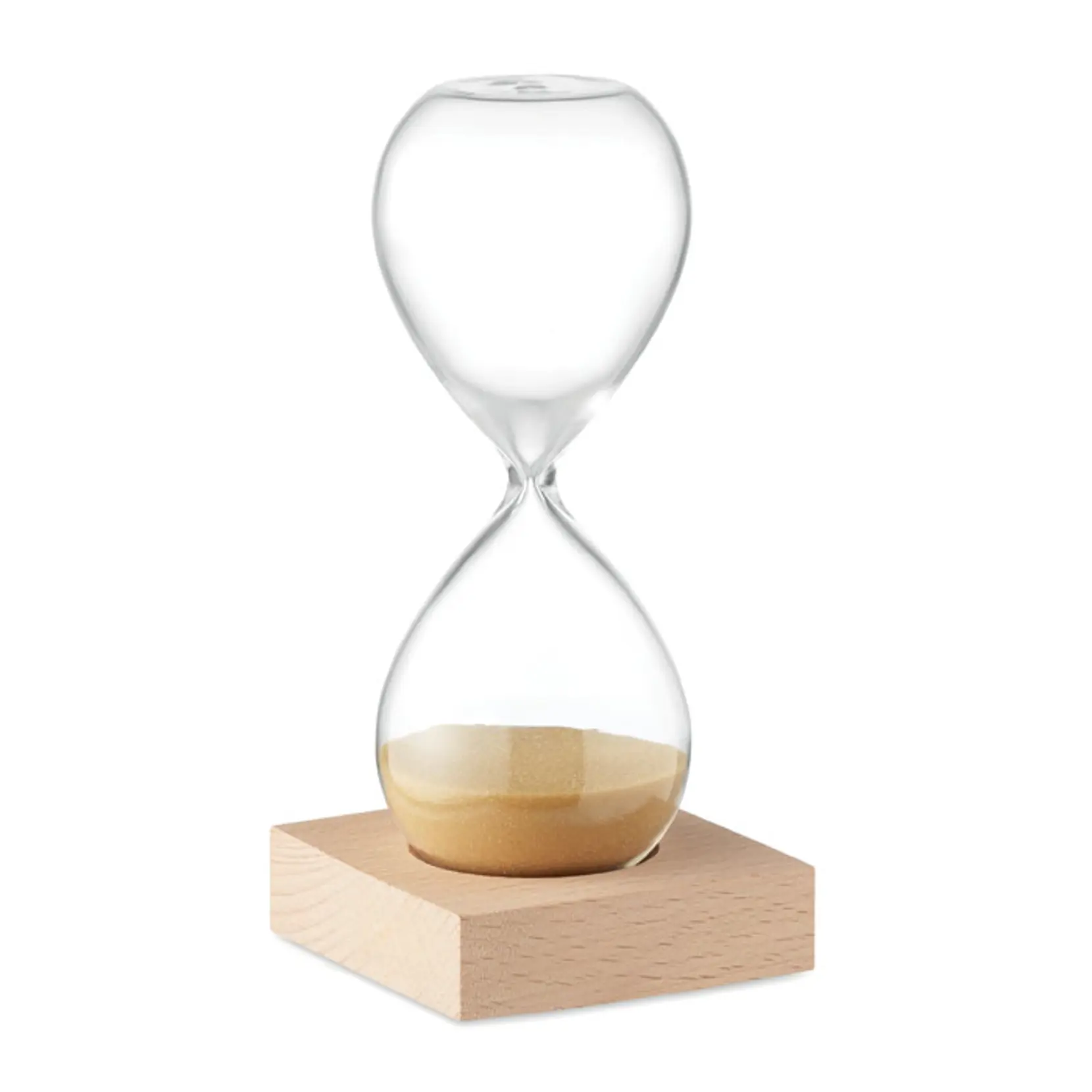 Bild på 5 minuters timglas i sand Bild på 5 minuters timglas i sand