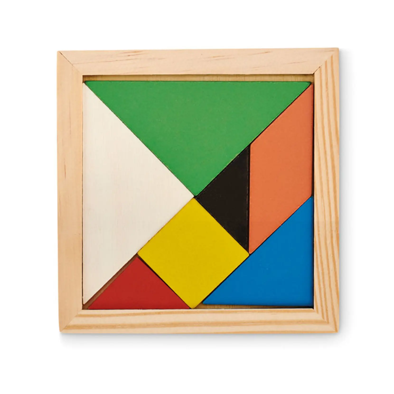 Bild på Tangram-pussel i trä Bild på Tangram-pussel i trä