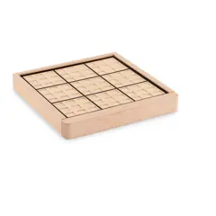 Bild på Sudoku-brädspel i trä