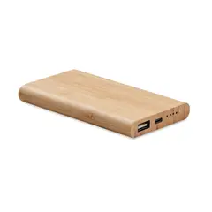 Bild på 4000 mAh Powerbank i bambu