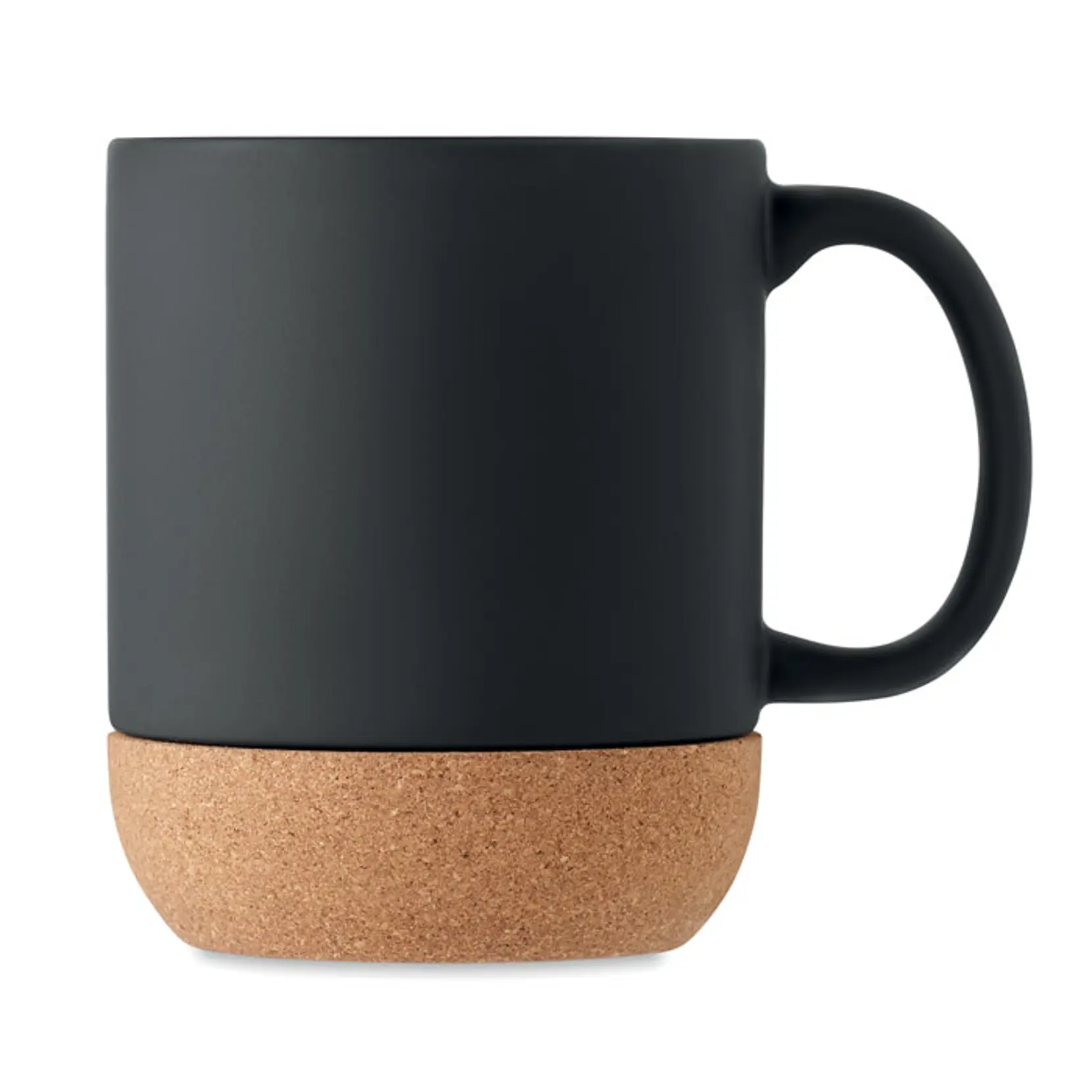 Bild på Matt keramisk mugg med kork Bild på Matt keramisk mugg med kork
