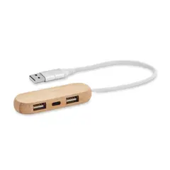 Bild på USB-hubb med 3 portar