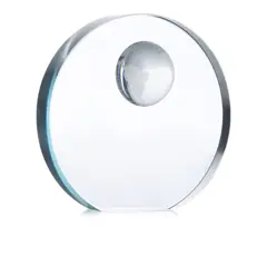 Bild på Rund trofé i glas