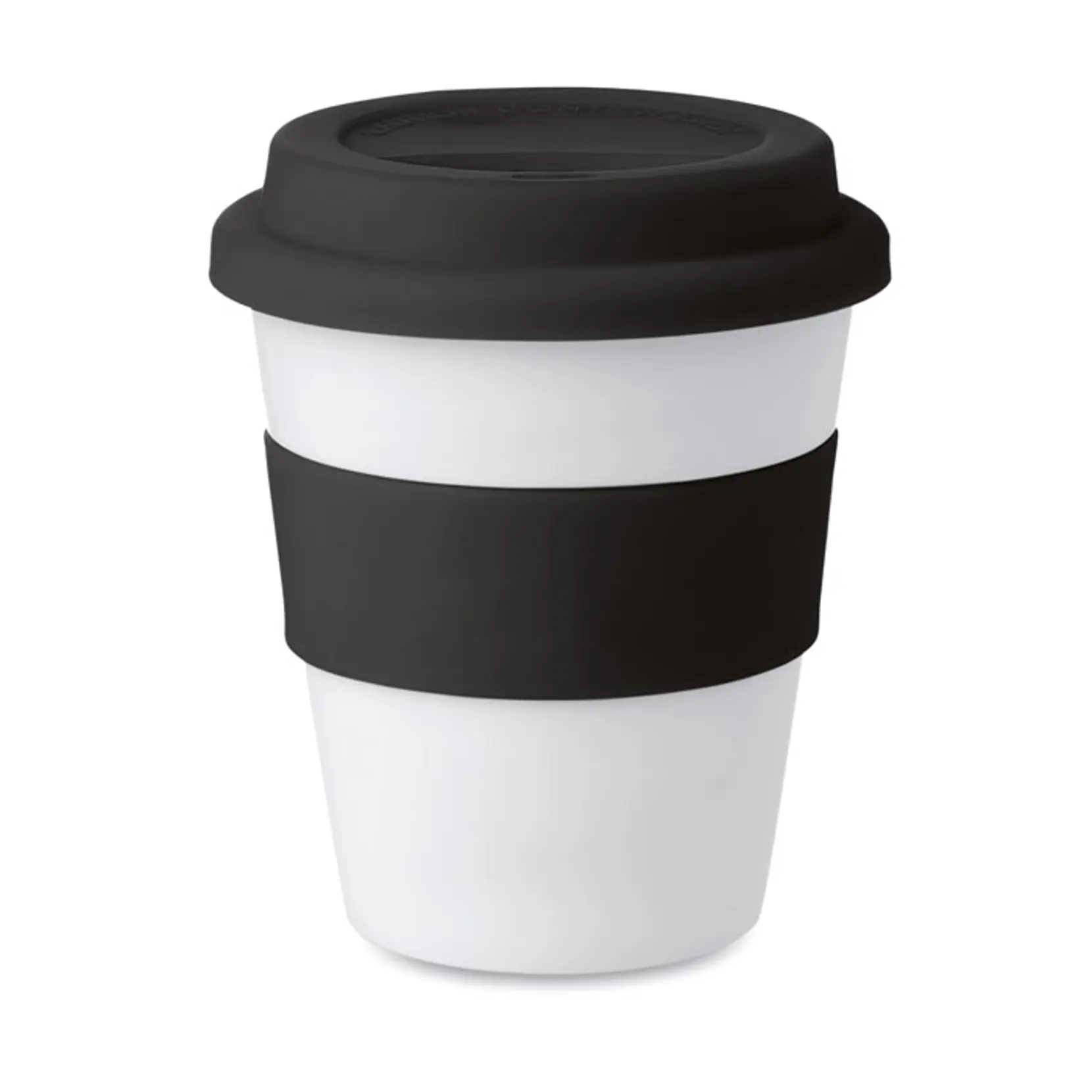 Bild på Take away mugg PP silikon lock Bild på Take away mugg PP silikon lock